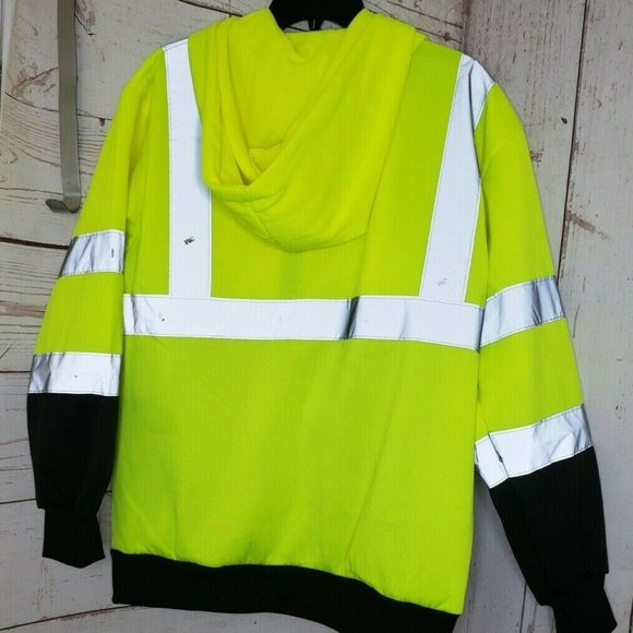 High Visibility M 3M AAA Northeastern Jacket - Picture 5 of 12